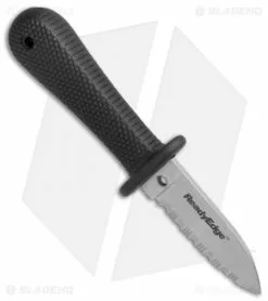 Cold Steel Ready Edge Fixed Blade Neck Knife (2" Satin Full Serr) 42NS -Avokelavavat Sales Store Cold Steel Ready Edge Neck Knife Satin Full Serr 42NS BHQ 71279 jr spine