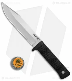 Cold Steel SRK Survival Rescue Fixed Blade Tactical Knife (6" San Mai) 35AN -Avokelavavat Sales Store Cold Steel SRK Search Rescue Tactical San Mai BHQ 80436 er bottlecap
