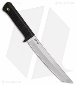 Cold Steel San Mai Recon Tanto Fixed Blade Knife (7" Satin San Mai) 35AM -Avokelavavat Sales Store Cold Steel San Mai Recon Tanto Satin BHQ 80437 er side