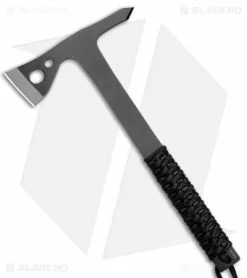 Cold Steel Throwing Axes Gray Stainless Steel W/ Black Paracord (3 Pack) -Avokelavavat Sales Store Cold Steel Throwing Axes 3 Pack BHQ 176989 jr front