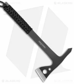 Cold Steel Throwing Axes Gray Stainless Steel W/ Black Paracord (3 Pack) -Avokelavavat Sales Store Cold Steel Throwing Axes 3 Pack BHQ 176989 jr side