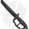 Cold Steel Trench Knife Trainer Tanto Fixed Blade Knife (7.6" Black) 92R80NT