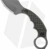 Combative Edge Dragon Tail Fixed Blade Black Micarta (2.6" Gray) CBEDTB20 -Avokelavavat Sales Store Combatative Edge Dragon Trail Fixed Blade Black CBEDTB20 BHQ 114736 jr