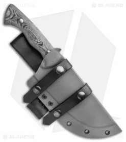 Condor Bush Slicer Fixed Blade Knife Black Micarta (6.5" Gray) -Avokelavavat Sales Store Condo Camp Chef Knife CTK5005 6.5 BHQ 105295 LS Sheath