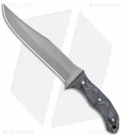 Condor Belgian Bowie Fixed Blade Knife Micarta W/ Leather Sheath (7.7" BB)