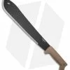 Condor Bolo Machete Fixed Blade Knife Tan Polymer (15.4" Black)