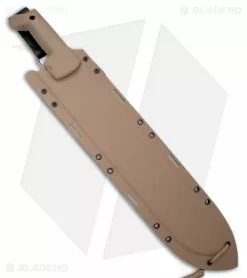 Condor Bolo Machete Fixed Blade Knife Tan Polymer (15.4" Black) -Avokelavavat Sales Store Condor Bolo Machete Fixed Blade Tan Polymer Black BHQ 140202 jr sheath