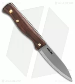 Condor Bushlore Camp Fixed Blade Knife Hardwood (4.3" BB/Satin) -Avokelavavat Sales Store Condor Bushlore Camp Fixed Blade Hardwood Scales 4.2 Plain CTK232 4.3HC BHQ 11206 LS Spine