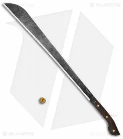 Condor Cojang Jungle Machete Fixed Blade Walnut W/ Leather Sheath (20.1" Black) -Avokelavavat Sales Store Condor Cojang Jungle Machete Fixed Blade Walnut Leather Sheath Black BHQ 121512 jr bottlecap