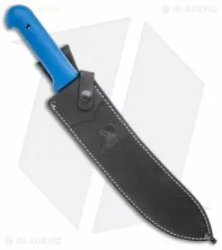 Condor Inca Fixed Blade Knife Blue Polymer W/ Black Leather Sheath (12" Gray) -Avokelavavat Sales Store Condor Inca Knife Fixed Blade Sheath Blue CTK1032S BHQ 122003 jr sheath
