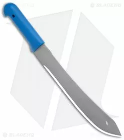 Condor Inca Fixed Blade Knife Blue Polymer W/ Black Leather Sheath (12" Gray) -Avokelavavat Sales Store Condor Inca Knife Fixed Blade Sheath Blue CTK1032S BHQ 122003 jr spine