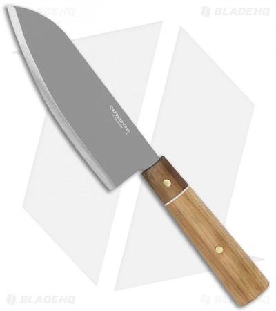 Condor Kondoru Santoku Kitchen Knife Hickory/Walnut (6.25" Bead Blast) 3 Condor Kondoru Santoku Kitchen Knife Hickory/Walnut (6.25" Bead Blast)