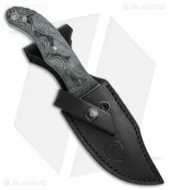 Condor Little Bowie Knife Gray Micarta (4.6" Bead Blast) -Avokelavavat Sales Store Condor Little Bowie Knife Gray Micarta 4.625 Bead Blast CTK1821 4.5HC BHQ 105298 LS Sheath 1