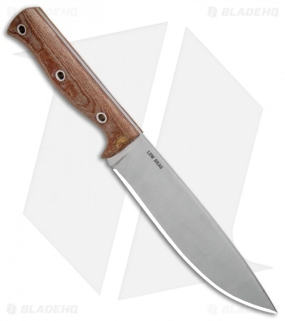 Condor Low Drag Knife Fixed Blade Tan Micarta (6.5" Satin) 4 Condor Low Drag Knife Fixed Blade Tan Micarta (6.5" Satin) - Image 2