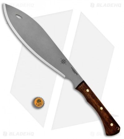 Condor Polar North Machete Fixed Blade Walnut W/ Leather Sheath (11.7" BB) 6 Condor Polar North Machete Fixed Blade Walnut W/ Leather Sheath (11.7" BB) - Image 4