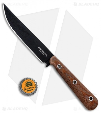 Condor Skirmish Knife Fixed Blade Tan Micarta (5.6" Black) CTK1815-5.6 6 Condor Skirmish Knife Fixed Blade Tan Micarta (5.6" Black) CTK1815-5.6 - Image 4