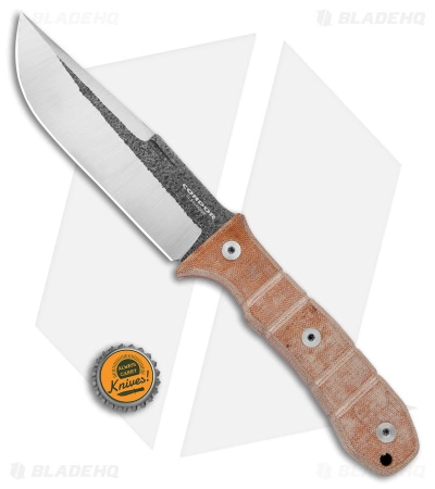Condor Tactical P.A.S.S. Chute Fixed Blade Knife Brown Micarta (5.5" Black) 6 Condor Tactical P.A.S.S. Chute Fixed Blade Knife Brown Micarta (5.5" Black) - Image 4