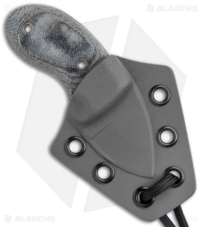 Condor Tortuga Neck Knife Fixed Blade Gray Mcarta (1.4" Black) 5 Condor Tortuga Neck Knife Fixed Blade Gray Mcarta (1.4" Black) - Image 3