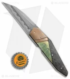Corrie Schoeman D-Fuse Flipper Knife Bone/Carbon Fiber (3.3" Hamon) -Avokelavavat Sales Store Corrie Schoeman D Fuse bone cf hamon BHQ 72038 er size