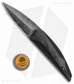 Corrie Schoeman DLete Front Flipper Knife Mother Of Pearl (2.375" Damascus) -Avokelavavat Sales Store Corrie Schoeman DLete LL CF BHQ 114058 jr bottlecap