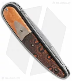 Corrie Schoeman Raindrop Liner Lock Knife Banxia Pod/Superconductor (3" Dama) -Avokelavavat Sales Store Corrie Schoeman Raindrop LL Superconductor Banxia Pod BHQ 114059 jr side