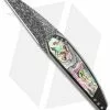 Corrie Schoeman Strike Liner Lock Knife Abalone/Carbon Fiber (3" Damascus)