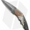 Corrie Schoeman X-Ecute Flipper Knife Abalone/Carbon Fiber (6" Damascus) -Avokelavavat Sales Store Corrie Schoeman XEcute abalone cf damascus BHQ 72036 er
