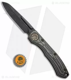 Curtiss Knives Curtiss Custom Knives 561 Liner Lock Knife Titanium (4" Acid Stonewash) 9 Curtiss Knives Curtiss Custom Knives 561 Liner Lock Knife Titanium (4" Acid Stonewash) -Avokelavavat Sales Store Curtiss Knives 561 LL Ti Acid SW BHQ 71525 jr bottlecap
