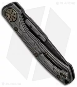 Curtiss Knives Curtiss Custom Knives 561 Liner Lock Knife Titanium (4" Acid Stonewash) 8 Curtiss Knives Curtiss Custom Knives 561 Liner Lock Knife Titanium (4" Acid Stonewash) -Avokelavavat Sales Store Curtiss Knives 561 LL Ti Acid SW BHQ 71525 jr side