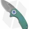 Curtiss Custom Knives Curtiss Custom F3 Compact Frame Lock Knife Frag Milled Ti/Green (2.5" SW) -Avokelavavat Sales Store Curtiss Knives F3 Compact FL Frag Milled Ti Green SW BHQ 178870 jr