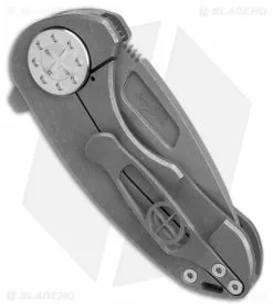 Curtiss Custom Knives F3 Compact Frame Lock Knife Ti/Gray (2.5" SW) 8 Curtiss Custom Knives F3 Compact Frame Lock Knife Ti/Gray (2.5" SW) -Avokelavavat Sales Store Curtiss Knives F3 Compact FL Ti Gray SW BHQ 178876 jr side