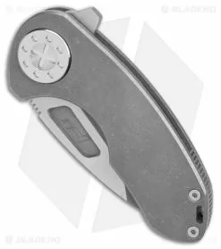Curtiss Custom Knives F3 Compact Frame Lock Knife Ti/Gray (2.5" Two Tone) 7 Curtiss Custom Knives F3 Compact Frame Lock Knife Ti/Gray (2.5" Two Tone) -Avokelavavat Sales Store Curtiss Knives F3 Compact FL Ti Gray TT BHQ 178873 jr spine