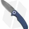 Curtiss Knives Curtiss Custom Knives F3 Large Frame Lock Knife SF Ti/Blue (3.87" SW) -Avokelavavat Sales Store Curtiss Knives F3 FLK SF TI Blue 3in SW BHQ 178949 td