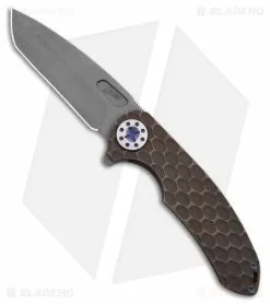 Curtiss Knives Curtiss Custom Knives F3 Large Frame Lock Knife SPF Ti/Bronze (3.8" SW)