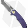Curtiss Knives F3 Large Frame Lock Knife SPF Ti/Purple (3.8" Two Tone) -Avokelavavat Sales Store Curtiss Knives F3 FLK SPF TI Purple 3in Two Tone BHQ 178939 td