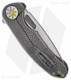 Curtiss Knives Curtiss Custom Knives F3 Large Frame Lock Knife SF Ti/Yellow (3.87" Two Tone) -Avokelavavat Sales Store Curtiss Knives F3 FLK SPF TI Yellow 3in Two Tone BHQ 178954 td side