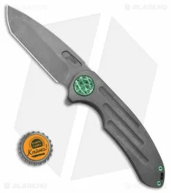 Curtiss Knives F3 Large Frame Lock Knife SPF Ti/Green (3.87"SW) -Avokelavavat Sales Store Curtiss Knives F3 FLK SPF Ti Green 3in SW BHQ 178938 td size