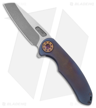 Curtiss Knives Curtiss Custom F3 Lg Frame Lock Knife Ombre-Bronze Ti (3.75" Two-Tone MagnaCut) 3 Curtiss Knives Curtiss Custom F3 Lg Frame Lock Knife Ombre-Bronze Ti (3.75" Two-Tone MagnaCut)