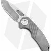 Curtis Knives Curtiss Custom F3 Med Slim Frame Lock Knife Gray SW Titanium (3.15" TT MagnaCut) -Avokelavavat Sales Store Curtiss Knives F3 Medium Slim FL Gray SM Milled Ti SW BHQ 172873 jr