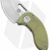 Curtiss Knives Curtiss Custom Knives Nano Frame Lock Folder Knife Green Titanium (1.875" SW) -Avokelavavat Sales Store Curtiss Knives Nano FL Green Ti SW BHQ 93081 jr
