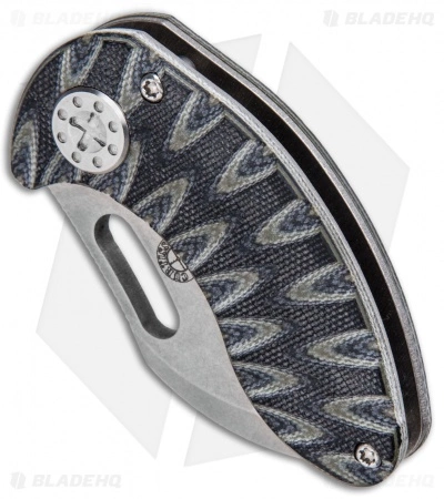 Curtiss Knives Curtiss Custom Knives Nano Liner Lock Folder Knife Ti Black/Gray G10 (1.875" SW) 4 Curtiss Knives Curtiss Custom Knives Nano Liner Lock Folder Knife Ti Black/Gray G10 (1.875" SW) - Image 2