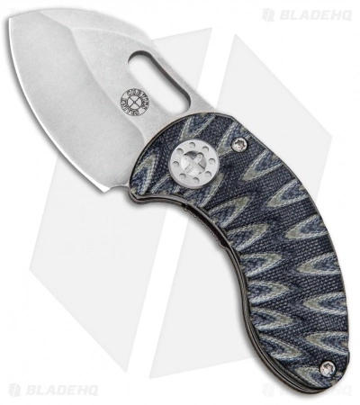 Curtiss Knives Curtiss Custom Knives Nano Liner Lock Folder Knife Ti Black/Gray G10 (1.875" SW) 3 Curtiss Knives Curtiss Custom Knives Nano Liner Lock Folder Knife Ti Black/Gray G10 (1.875" SW)