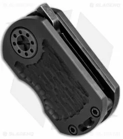 Curtiss Knives Curtiss Custom ODT Frame Lock Knife Jigged Black Titanium (1" Black Stonewash) -Avokelavavat Sales Store Curtiss Knives ODT Jiggled Black Ti Black SW BHQ 71529 jr spine