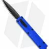 D Rocket Designs Zulu Spear D/A OTF Automatic Knife Blue (2.8" Black)