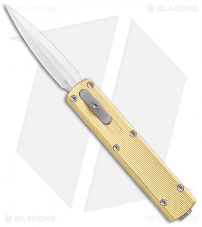 D Rocket Designs Zulu Spear D/A OTF Automatic Knife Aluminum-Bronze (2.8" Satin) 3 D Rocket Designs Zulu Spear D/A OTF Automatic Knife Aluminum-Bronze (2.8" Satin)