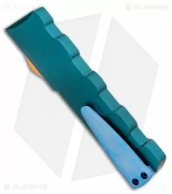 D Rocket Designs FIN D/A OTF Automatic Knife Green (2.75" Satin) -Avokelavavat Sales Store D Rocket Desings FIN OTF Automatic Green BHQ 95150.ns side