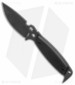 DPx Gear DPx H.E.S.T II Assault Survival Knife Black G-10 (3.15" Black SW) -Avokelavavat Sales Store DPx HEST 2 black G10 black sw DPHSX050 BHQ 45541 er side