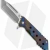DSK Tactical Kickstand Frame Lock Knife Flamed Titanium (4.5" Tanto) -Avokelavavat Sales Store DSK Tactical Kickstand FL Flamed Tanto BHQ 89726 jr
