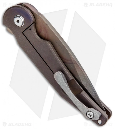 DSK Tactical Prick Frame Lock Knife Milled Flamed Ti (3.25" Tanto) 5 DSK Tactical Prick Frame Lock Knife Milled Flamed Ti (3.25" Tanto) - Image 3