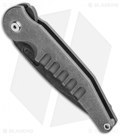 DSK Tactical Prick Frame Lock Knife Milled Ti (3.25" Tanto) ASW 4 DSK Tactical Prick Frame Lock Knife Milled Ti (3.25" Tanto) ASW - Image 2